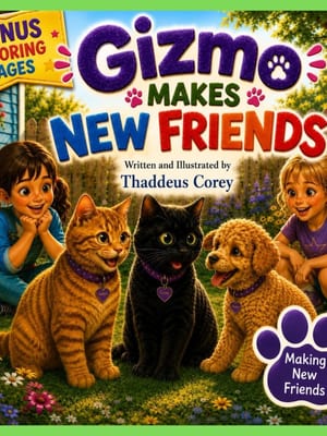 Cover of Gizmo Makes New Friends