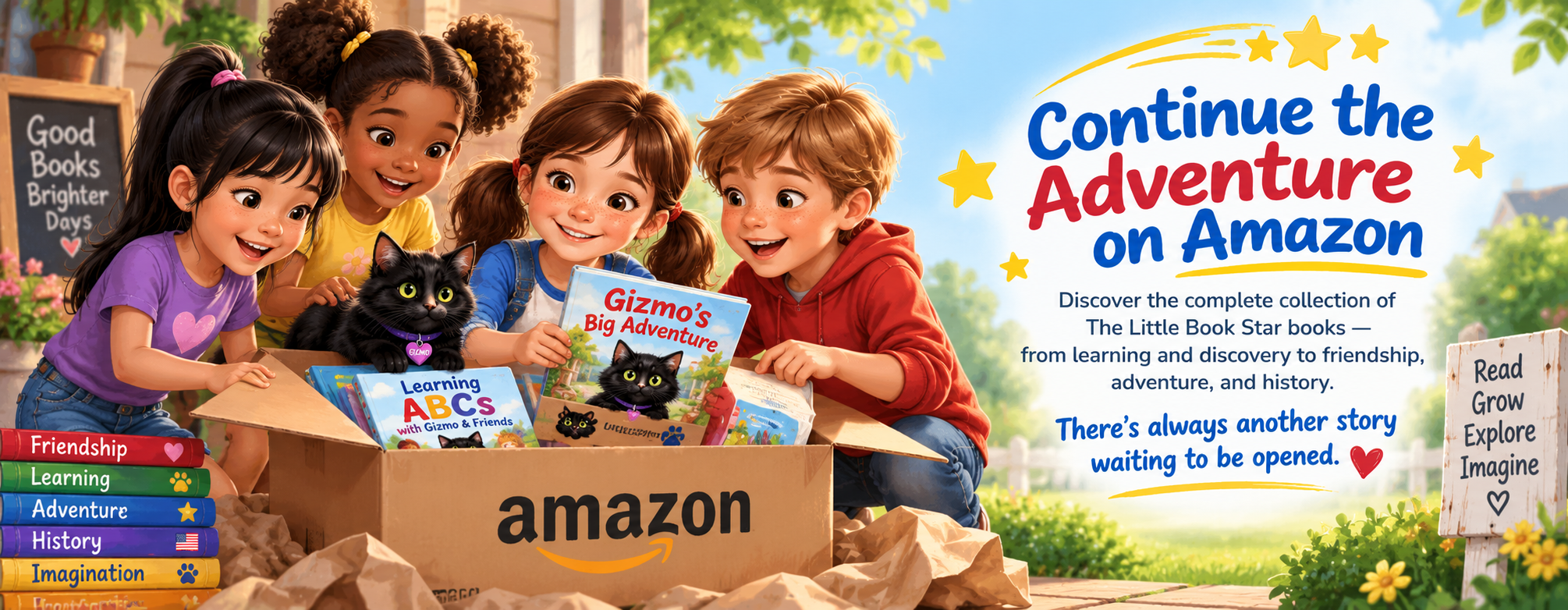 Find All Our Books on Amazon — The Little Book Star
